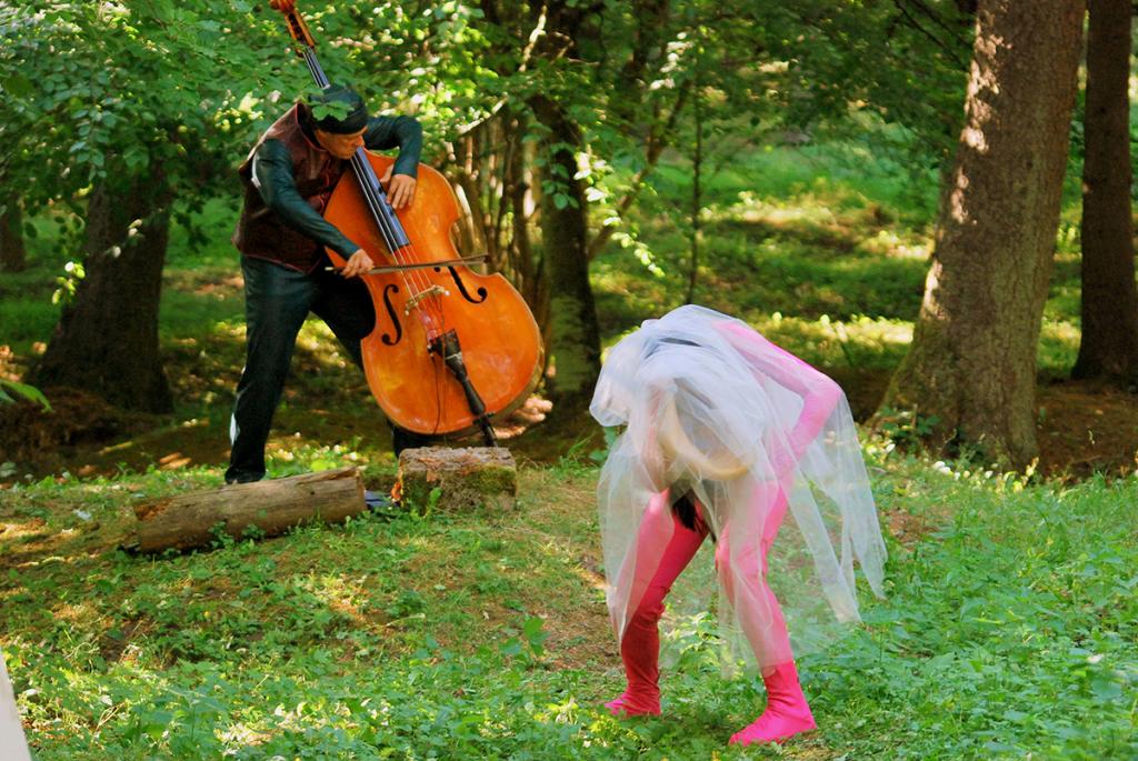 Eudoxie, premiere at the destroyed village of Fleury-devant-Douaumont (France), 23rd June 2017. Photos: Christian Delon